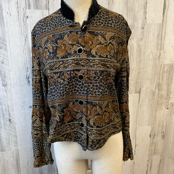 Jessica Howard Jackets & Blazers - Vintage print blazer by “Jessica Howard” size 14